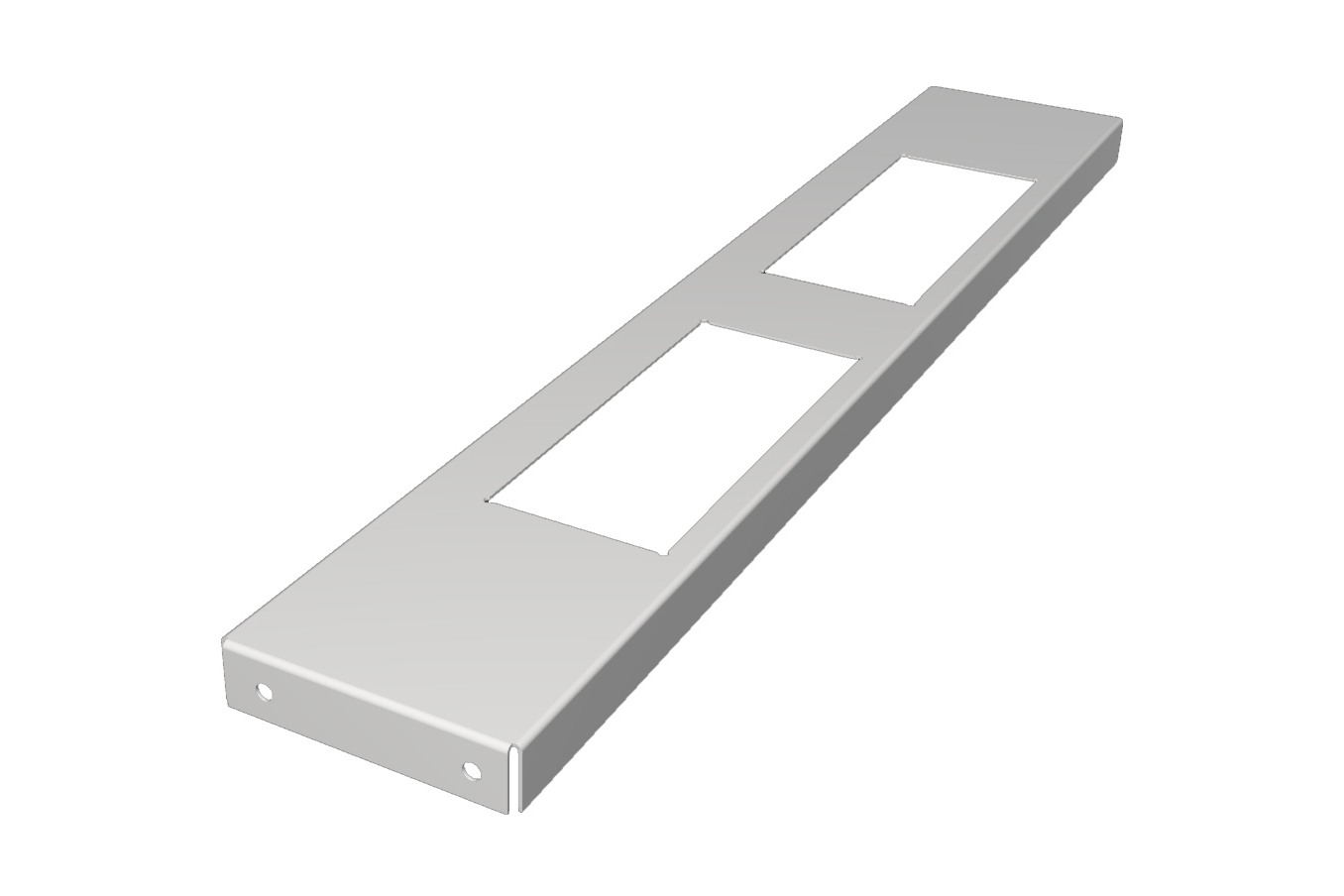 Variant Chassis tværvange m/slidskehul for 2018 P3/4